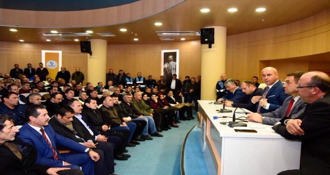 Tekkeköy Belediyesi çalışanlarında kadro heyecanı