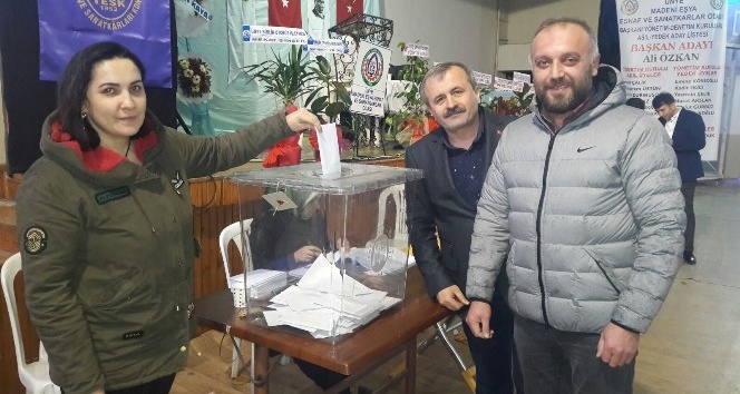Ali Özcan 6. kez başkan seçildi