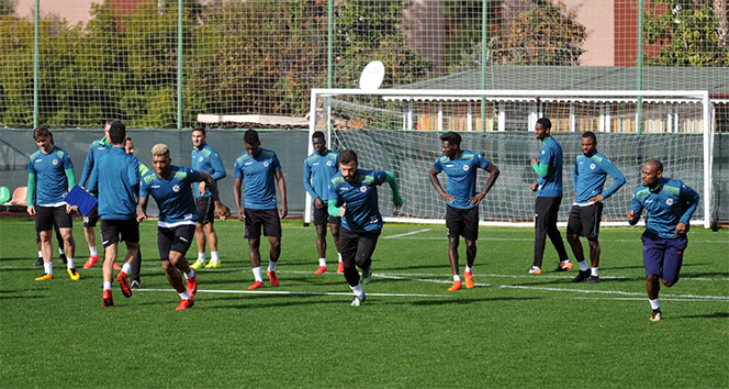 Alanyaspor Kasımpaşa maçı hazırlıklarına başladı
