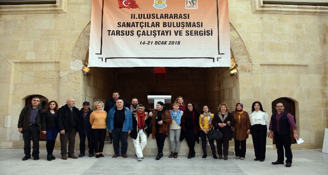 10 ülkeden gelen 24 ressam Tarsus’ta buluştu
