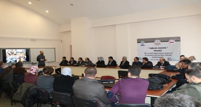 Amasya’da 40 öğretmene ‘FabLab’ eğitimi