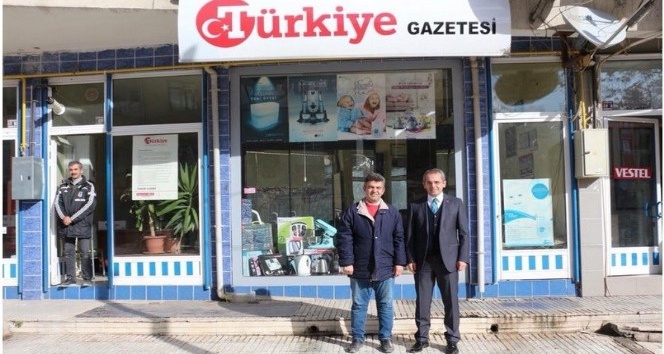 Tosya Kaymakamı Pişkin, Türkiye Gazetesi Temsilciliğini ziyaret etti