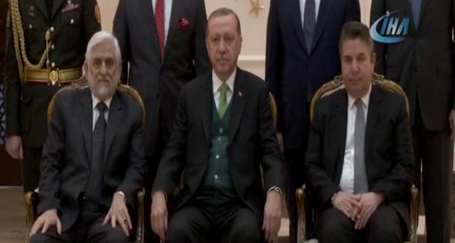 Cumhurbaşkanı Erdoğan, Afganistan Büyükelçisi Sayedjan&#039;i kabul etti