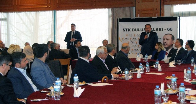 AK Parti STK temsilcileri ile buluştu