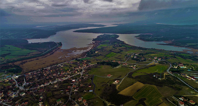 Kanal İstanbul Projesi güzergahındaki Durusu Köyü havadan görüntülendi| Durusu Köyü nerede?