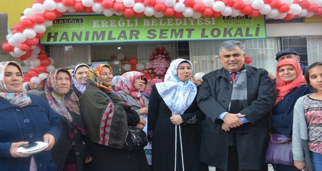 Ereğli Belediyesi Hanımlar Semt Lokali açıldı