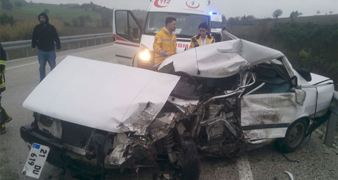 Adana’da trafik kazası: 1 ölü, 1 yaralı