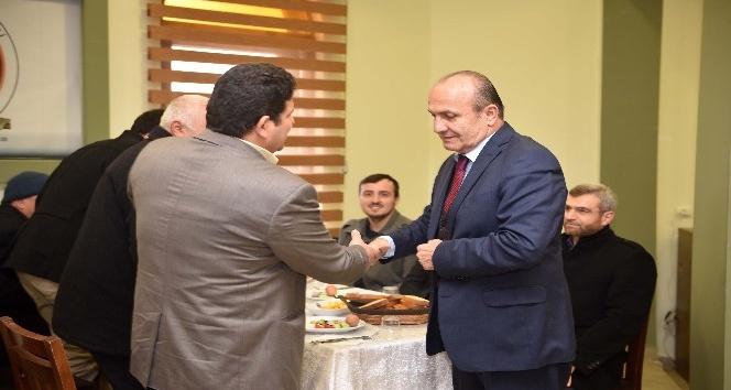 Taşköprü Belediye Başkanı Arslan, din görevlileriyle bir araya geldi
