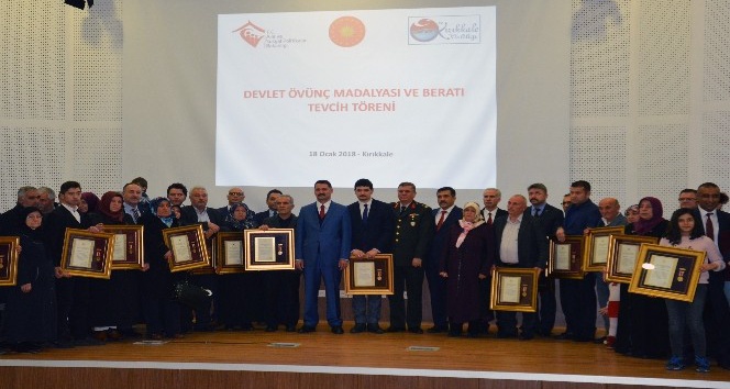 Şehit yakınları ve gaziler onurlandırıldı