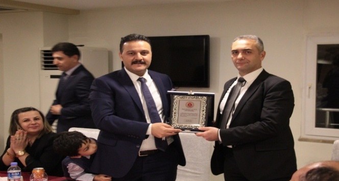 Antalya’ya atanan hakime veda yemeği
