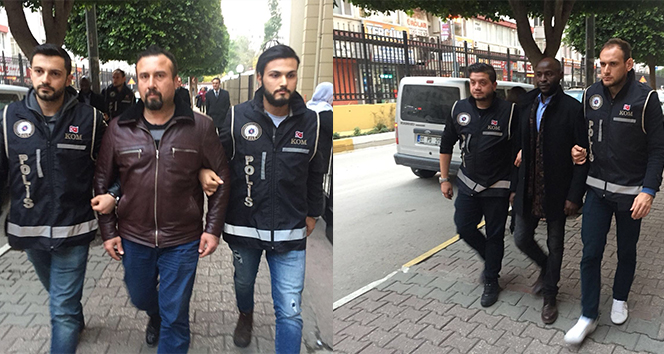 Kalpazanlar otele kartvizit bırakınca yakayı ele verdi