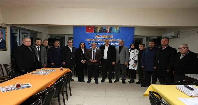 Başkan Toçoğlu, AK Parti Sapanca İlçe Teşkilatıyla toplantıda bir araya geldi