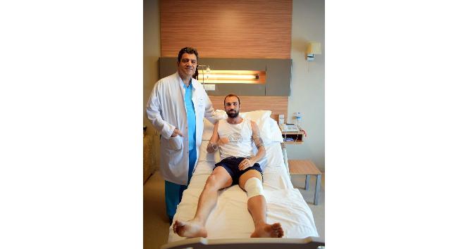 Çaykur Rizesporlu futbolcu Ümit Kurt Acıbadem Kayseri Hastanesi’nde ameliyat oldu