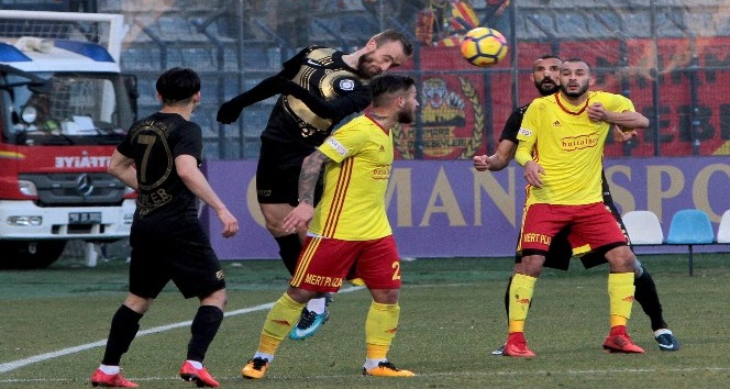 Süper Lig: Osmanlıspor: 0 - Evkur Yeni Malatyaspor: 0 (İlk Yarı)