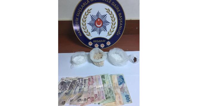 Aksaray’da uyuşturucu operasyonu: 2 tutuklama
