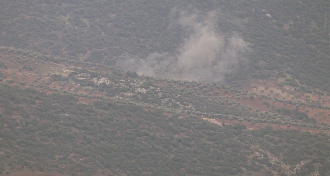 Afrin&#039;de milli füzeler kullanıldı