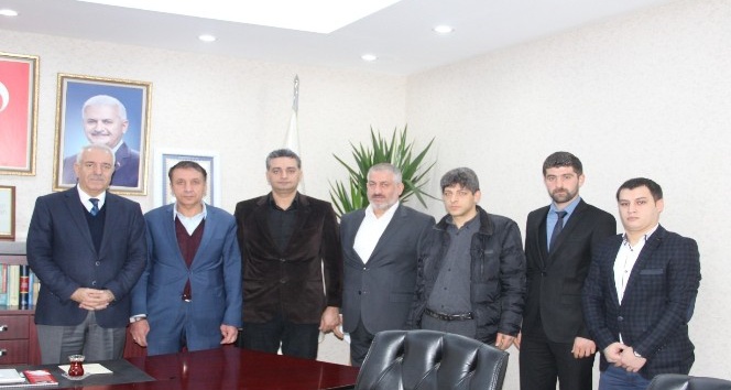 Mardin’de MHP, AK Parti’yi ziyaret etti