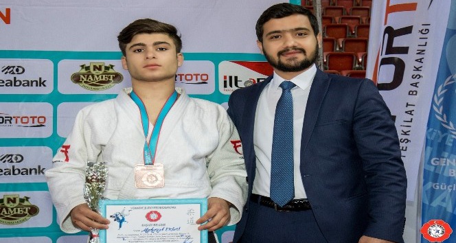 Şanlıurfalı judocu Türkiye 3.’sü oldu