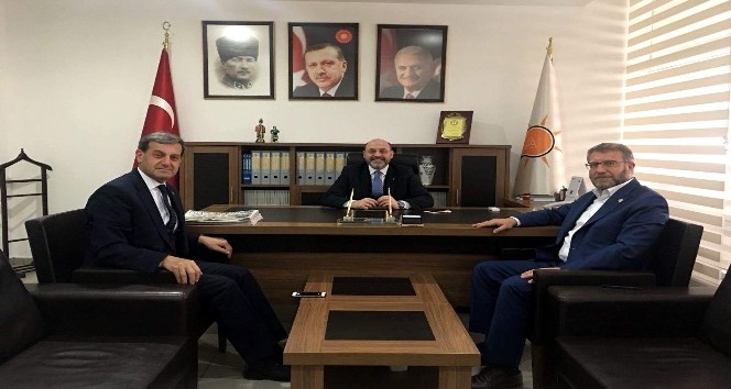 Milletvekili Tan ve Başkan Özkan’dan Ali Çetinbaş’a tebrik