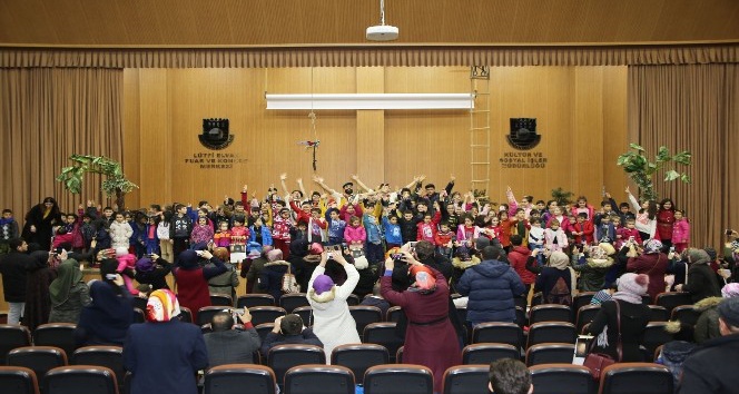 Karaman’da çocuklar için tiyatro etkinliği düzenlendi