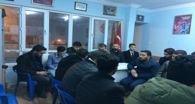 Ülkü Ocaklarında Afrin’deki kahramanlar için Kuran-ı Kerim