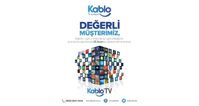 KabloTV kanal sıralamaları güncelleniyor