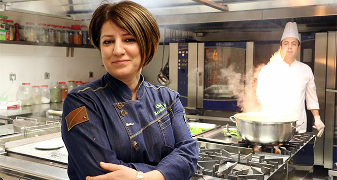 Evinin mutfağında başladı, dünya zincirinin Türkiye’deki tek kadın şefi oldu