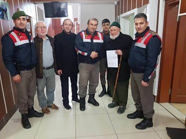 Giresunlu 86 yaşındaki Yakup dede ’Zeytin Dalı’ için gönüllü askerlik dilekçesi verdi