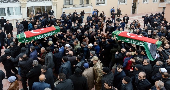 Kilis şehitleri son yolculuğuna uğurlandı