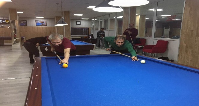 Beklenen bilardo turnuvası başladı