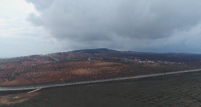 Afrın’deki terör hedefleri ateş destek vasıtalarıyla vuruluyor