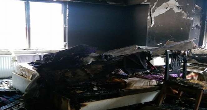 Fatsa’da ev yangını