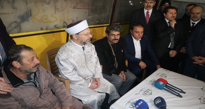 Diyanet İşleri Başkanı Erbaş’’tan taziye ziyareti