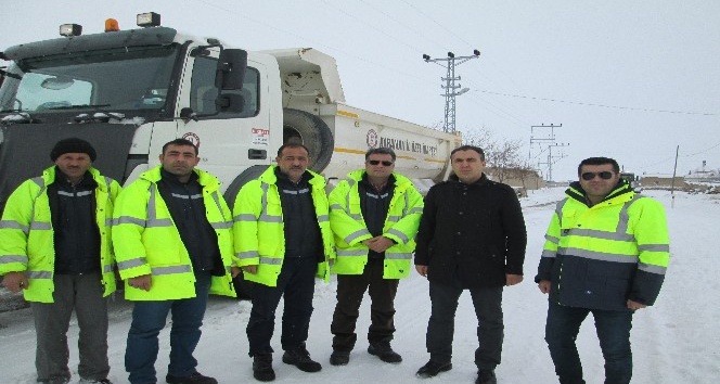 Karaman’da kapanan köy yolları yeniden ulaşıma açıldı