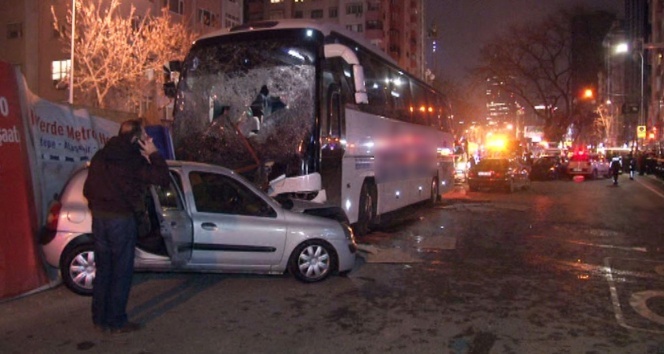 Kadıköy’de zincirleme trafik kazası: 6 yaralı