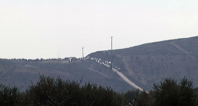 Burseya Dağı’nın ele geçirilmesini sınırın sıfır noktasında izlediler