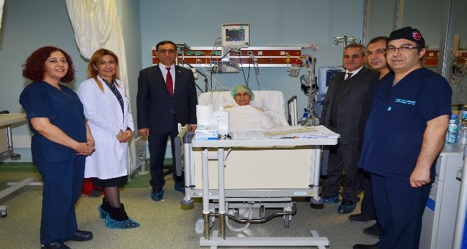 Ahi Evran Üniversitesi Eğitim ve Araştırma Hastanesinde ilk kez açık kalp ameliyatı yapıldı