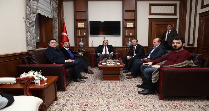 AK Parti Bayburt Milletvekili Kavcıoğlu, Vali Pehlivan’ı ziyaret etti