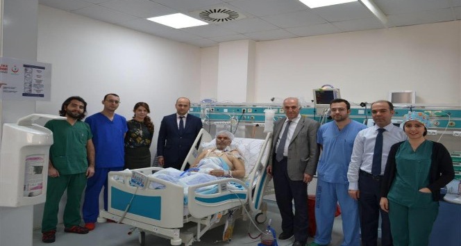 Kilis Devlet Hastanesinde ilk açık kalp ameliyatı gerçekleştirildi