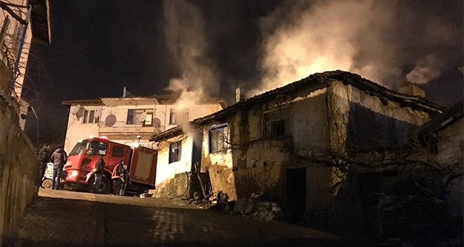 Büyükorhan&#039;da müstakil evde yangın çıktı