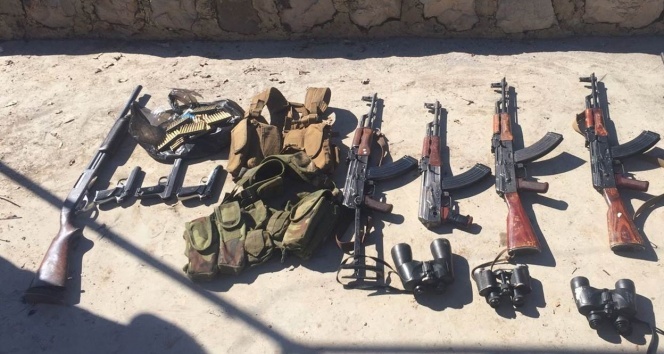 TSK, Zeytin Dalı Harekatında ele geçirilen silahları paylaştı