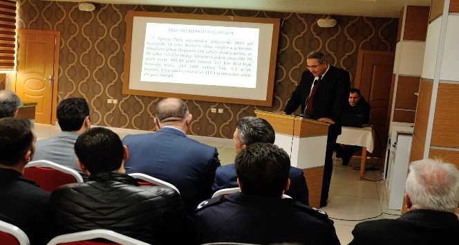 Bafra’da emniyet ve jandarmadan 2017 yılı değerlendirmesi