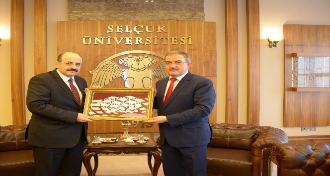 YÖK Başkanı Saraç’tan, Selçuk Üniversitesine ziyaret
