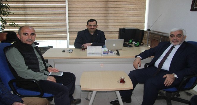 İhlas Haber Ajansı’na geçmiş olsun ziyareti