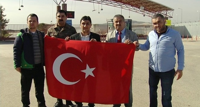 Güneydoğu gazileri Mehmetçiğe destek için Kilis’te