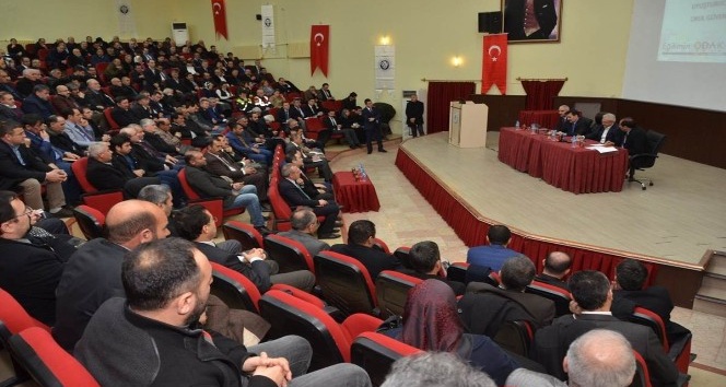 Erzincan da uyuşturucu ile mücadele ve okul güvenliği toplantısı yapıldı