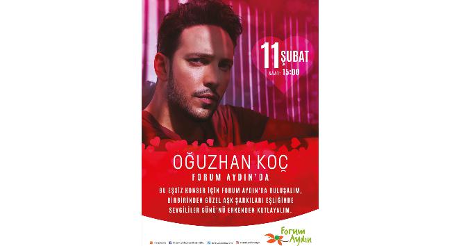 Forum Aydın’dan Oğuzhan Koç’la erken Sevgililer Günü sürprizi