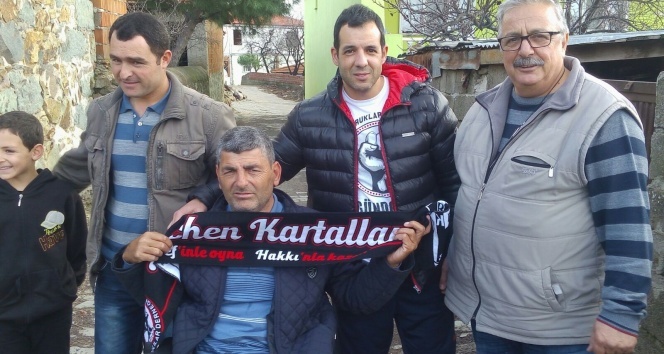 Galatasaraylı engelliye Beşiktaş desteği