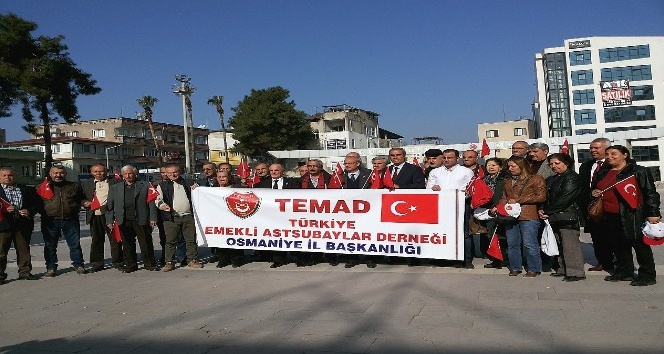 Osmaniye TEMAD’tan Zeytin Dalı Operasyonu’na destek
