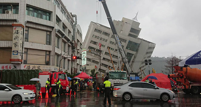 Tayvan’da 5.7 büyüklüğünde deprem
